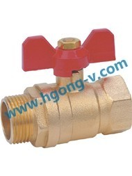 DIN brass good quality thread ball valve
